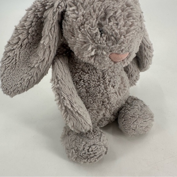 Jellycat Grey Bashful Bunny 12” Plush Stuffed Animal - Picture 2 of 4